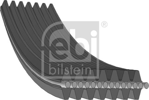 Febi Bilstein 34463 - Поликлиновой ремень autospares.lv