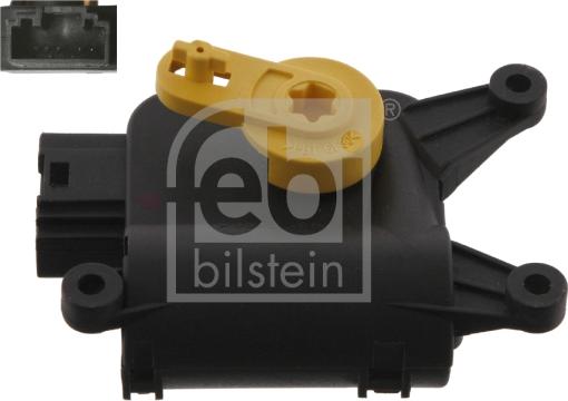 Febi Bilstein 34147 - Переключающийся вентиль, воздушная заслонка - крышка autospares.lv