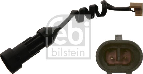 Febi Bilstein 35449 - Сигнализатор, износ тормозных колодок autospares.lv