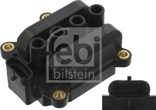 Febi Bilstein 36703 - Катушка зажигания autospares.lv