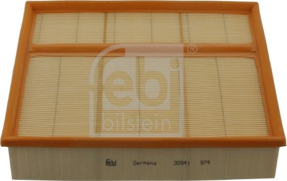 Febi Bilstein 30941 - Воздушный фильтр, двигатель autospares.lv
