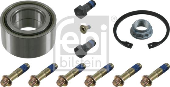 Febi Bilstein 31036 - Подшипник ступицы колеса, комплект autospares.lv