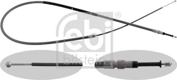 Febi Bilstein 31147 - Тросик, cтояночный тормоз autospares.lv