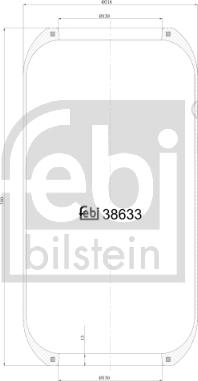 Febi Bilstein 38633 - Кожух пневматической рессоры autospares.lv