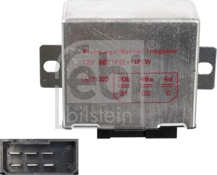 Febi Bilstein 38077 - Прерыватель указателей поворота autospares.lv