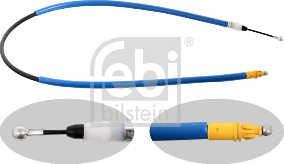 Febi Bilstein 33167 - Тросик, cтояночный тормоз autospares.lv