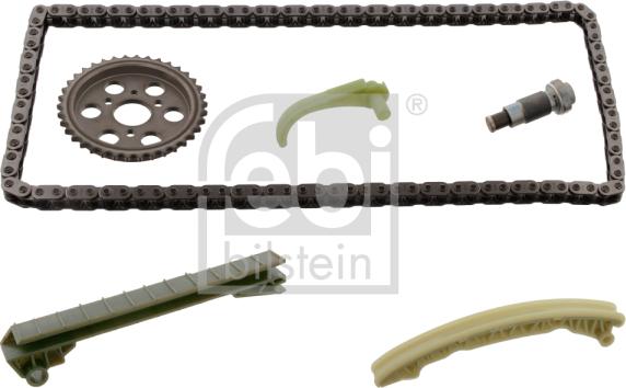 Febi Bilstein 33834 - Комплект цепи привода распредвала autospares.lv