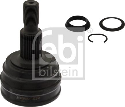 Febi Bilstein 33251 - Шарнир, ШРУС, приводной вал autospares.lv