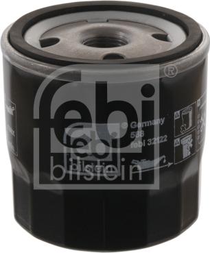 Febi Bilstein 32122 - Масляный фильтр autospares.lv