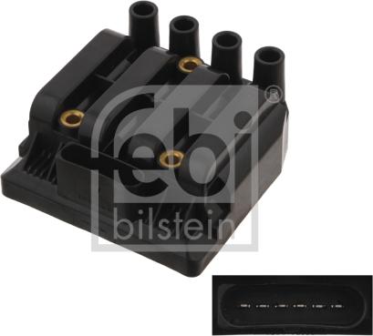 Febi Bilstein 29319 - Катушка зажигания autospares.lv