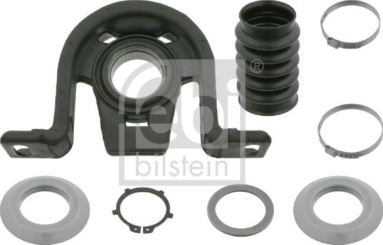 Febi Bilstein 24493 - Ремонтный комплект, промежуточный подшипник карданного вала autospares.lv