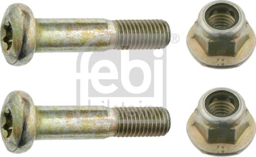 Febi Bilstein 24395 - Комплект зажимных болтов, несущий / направляющий шарнир autospares.lv