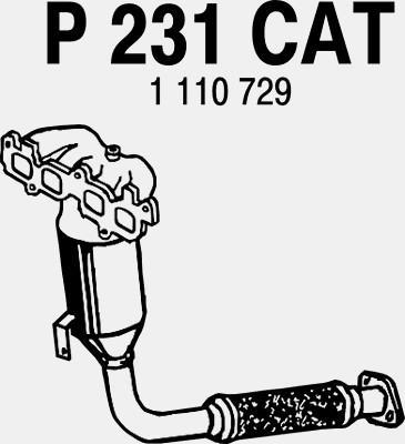 Fenno P231CAT - Катализатор autospares.lv