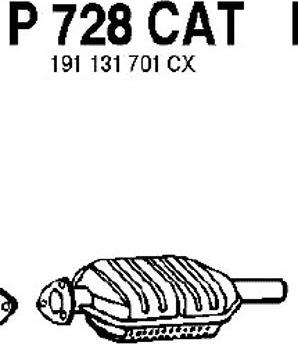 Fenno P728CAT - Катализатор autospares.lv