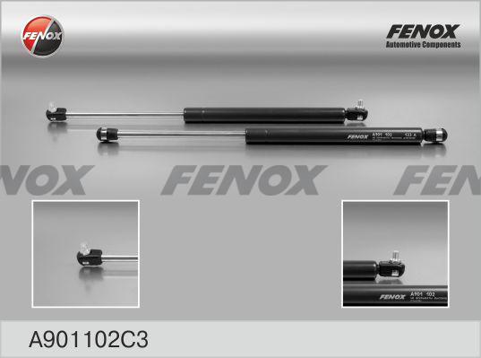 Fenox A901102C3 - Газовая пружина, упор autospares.lv