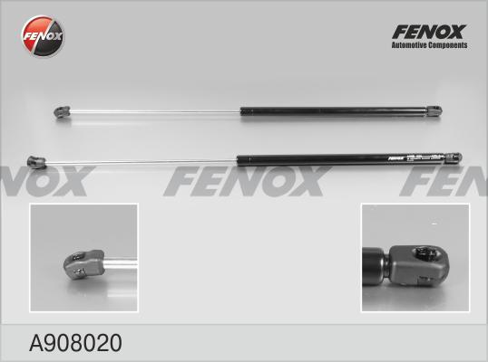 Fenox A908020 - Газовая пружина, капот autospares.lv