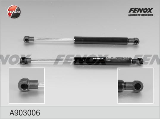 Fenox A903006 - Газовая пружина, капот autospares.lv