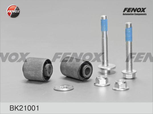 Fenox BK21001 - Сайлентблок, рычаг подвески колеса autospares.lv