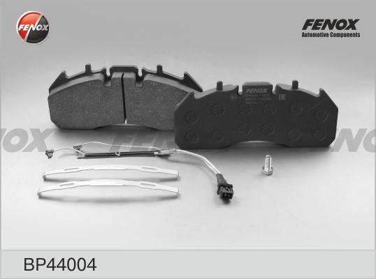 Fenox BP44004 - Тормозные колодки, дисковые, комплект autospares.lv