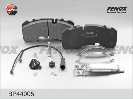 Fenox BP44005 - Тормозные колодки, дисковые, комплект autospares.lv