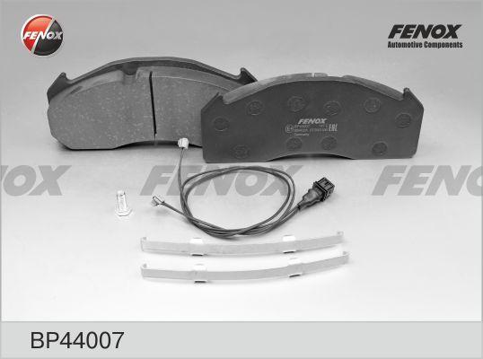 Fenox BP44007 - Тормозные колодки, дисковые, комплект autospares.lv