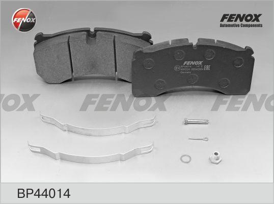 Fenox BP44014 - Тормозные колодки, дисковые, комплект autospares.lv