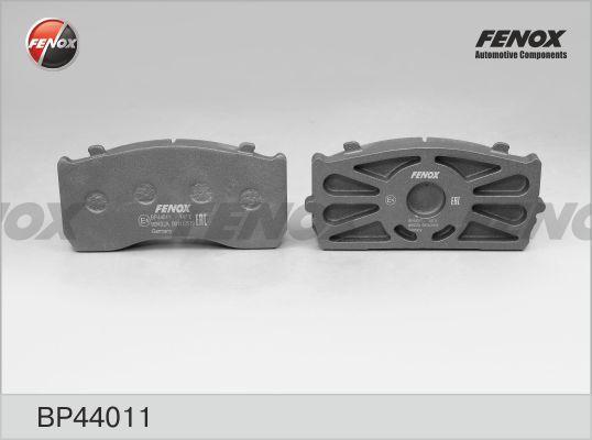 Fenox BP44011 - Тормозные колодки, дисковые, комплект autospares.lv