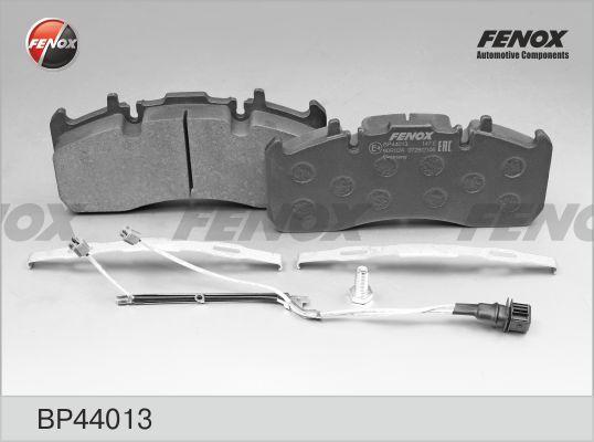 Fenox BP44013 - Тормозные колодки, дисковые, комплект autospares.lv