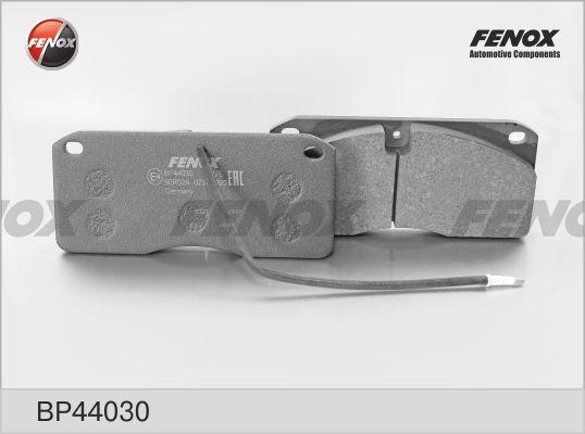 Fenox BP44030 - Тормозные колодки, дисковые, комплект autospares.lv