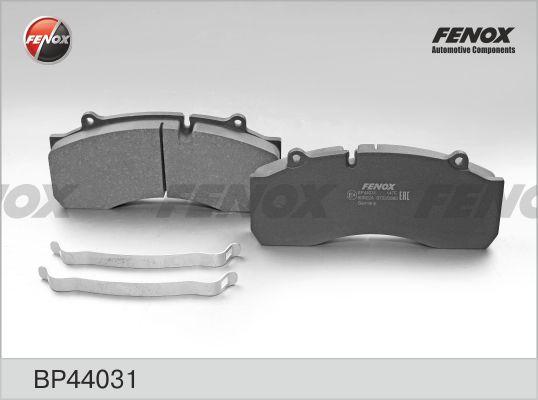 Fenox BP44031 - Тормозные колодки, дисковые, комплект autospares.lv