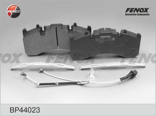 Fenox BP44023 - Тормозные колодки, дисковые, комплект autospares.lv