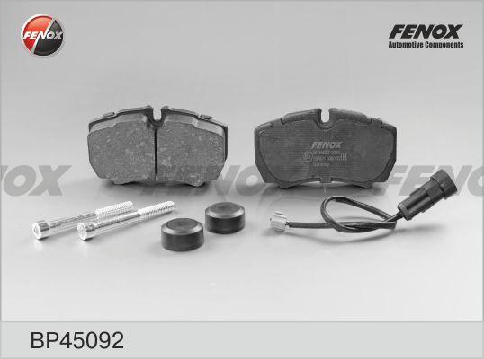 Fenox BP45092 - Тормозные колодки, дисковые, комплект autospares.lv