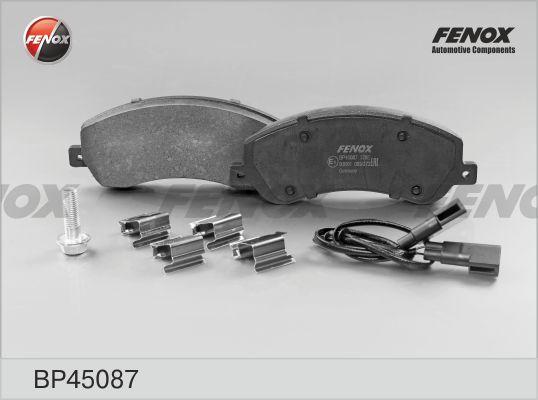 Fenox BP45087 - Тормозные колодки, дисковые, комплект autospares.lv