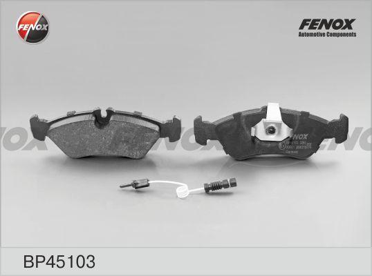 Fenox BP45103 - Тормозные колодки, дисковые, комплект autospares.lv