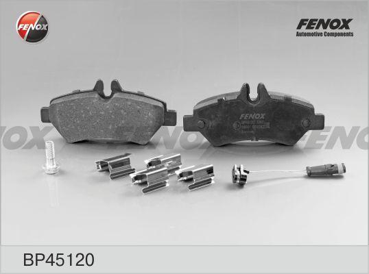 Fenox BP45120 - Тормозные колодки, дисковые, комплект autospares.lv