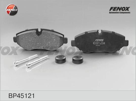 Fenox BP45121 - Тормозные колодки, дисковые, комплект autospares.lv