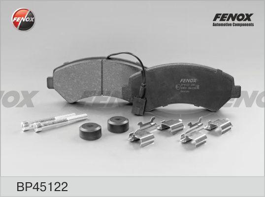 Fenox BP45122 - Тормозные колодки, дисковые, комплект autospares.lv