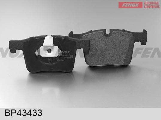 Fenox BP43433 - Тормозные колодки, дисковые, комплект autospares.lv