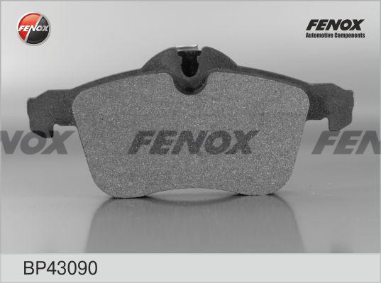 Fenox BP43090 - Тормозные колодки, дисковые, комплект autospares.lv