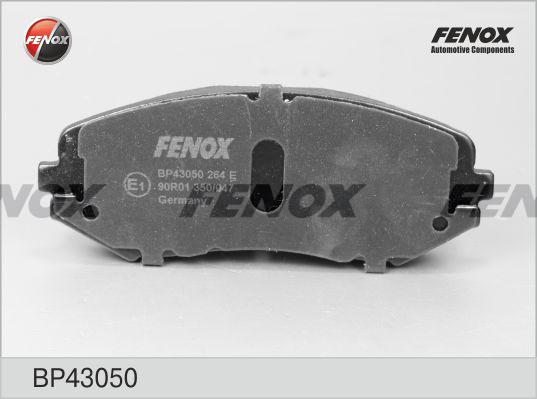 Fenox BP43050 - Тормозные колодки, дисковые, комплект autospares.lv