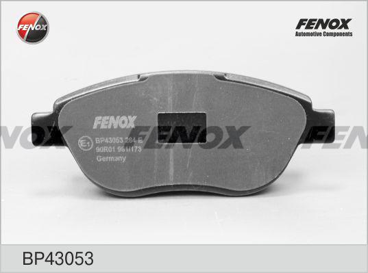 Fenox BP43053 - Тормозные колодки, дисковые, комплект autospares.lv