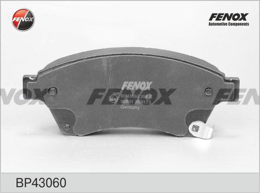Fenox BP43060 - Тормозные колодки, дисковые, комплект autospares.lv