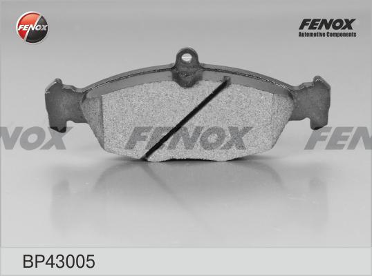 Fenox BP43005 - Тормозные колодки, дисковые, комплект autospares.lv