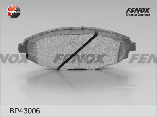 Fenox BP43006 - Тормозные колодки, дисковые, комплект autospares.lv