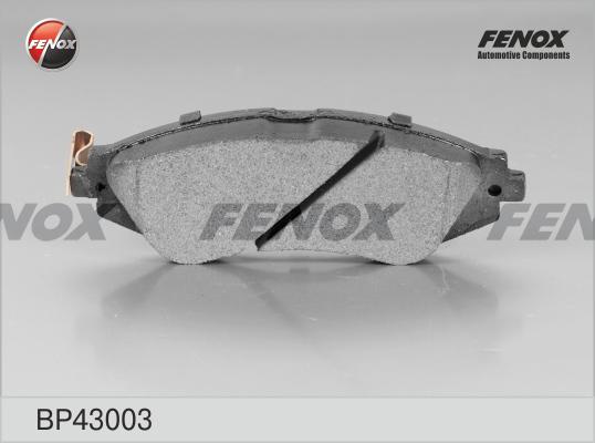 Fenox BP43003 - Тормозные колодки, дисковые, комплект autospares.lv