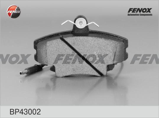 Fenox BP43002 - Тормозные колодки, дисковые, комплект autospares.lv
