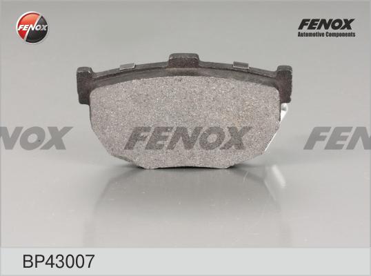 Fenox BP43007 - Тормозные колодки, дисковые, комплект autospares.lv