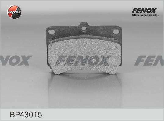Fenox BP43015 - Тормозные колодки, дисковые, комплект autospares.lv