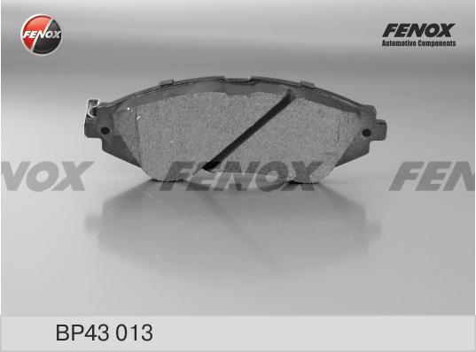 Fenox BP43013 - Тормозные колодки, дисковые, комплект autospares.lv