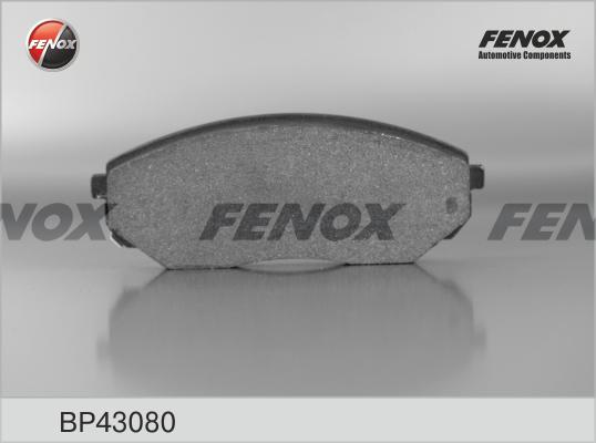 Fenox BP43080 - Тормозные колодки, дисковые, комплект autospares.lv